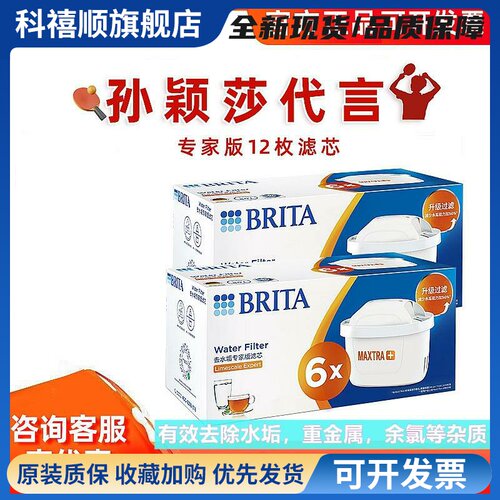 【德国原装】碧然德滤芯BRITA净水壶maxtra三代去水垢专家版PRO