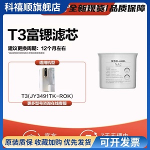 安吉尔T3台式JY3491TK-ROK净水器PCR复合/NAC滤芯原装专用