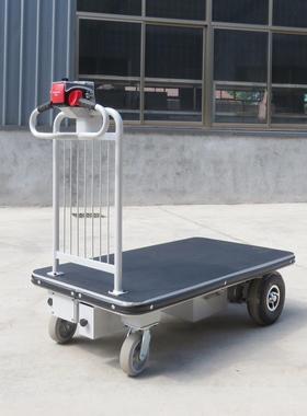 境o电动平车E板lectric Platfr跨m Cart物流转运送餐手推车