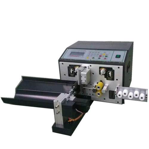 带热编织数据自裁线剥机自动动烫编织切线剥皮剥口光线洁尺寸标准