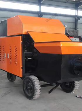 安装简混单凝土泵浇筑 TS0混凝土浇339筑泵 TS330混凝土浇筑泵