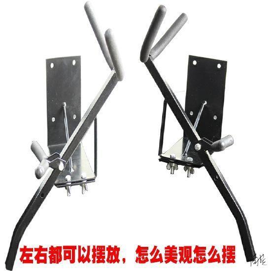 萨克斯支架吊架柜台墙壁中音槽板展示架琴行次中音架子挂钩支架