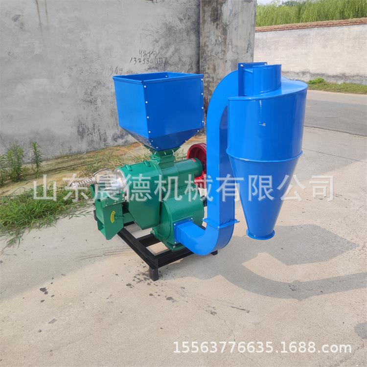 小型家用电动磨米机 稻谷脱皮碾米三相电双风道谷子打米机
