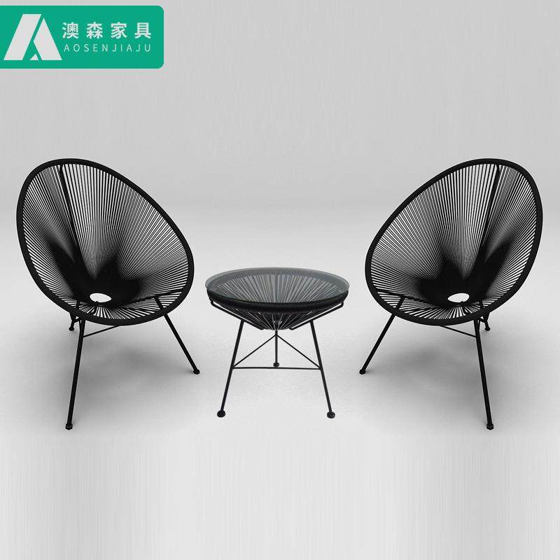 阳台桌椅户外桌椅庭院家具花园藤椅三件套组合网红休闲别墅懒人椅,农机/农具/农膜,其它农用工具,淘宝优惠券,粉丝福利购,淘宝优惠卷