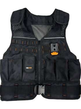 德仕克TOOLSTACK多功能快挂工具马甲，水电安装维修