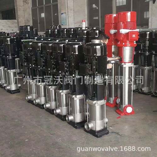 CDLF高扬程工地管道增压无负压轻型变频加压不锈钢立式多级离心泵
