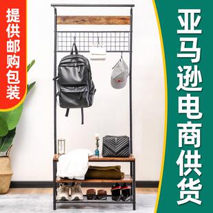 置物架衣帽架定制 挂衣架落地家用简易卧室挂包架小收纳间挂衣服