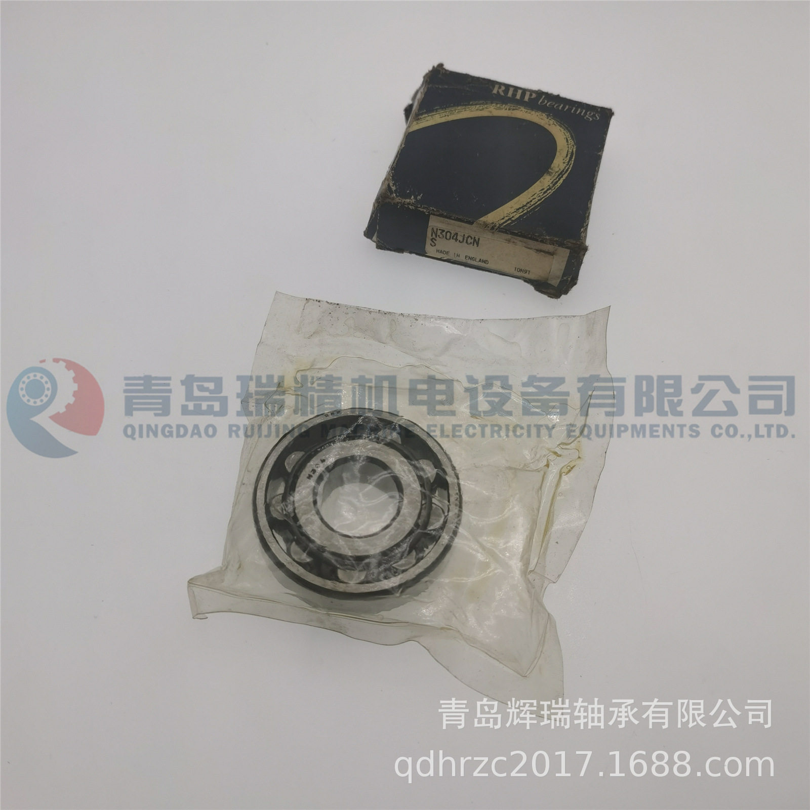RHP圆柱滚子轴承N304JCN20mmX52mmX15mm