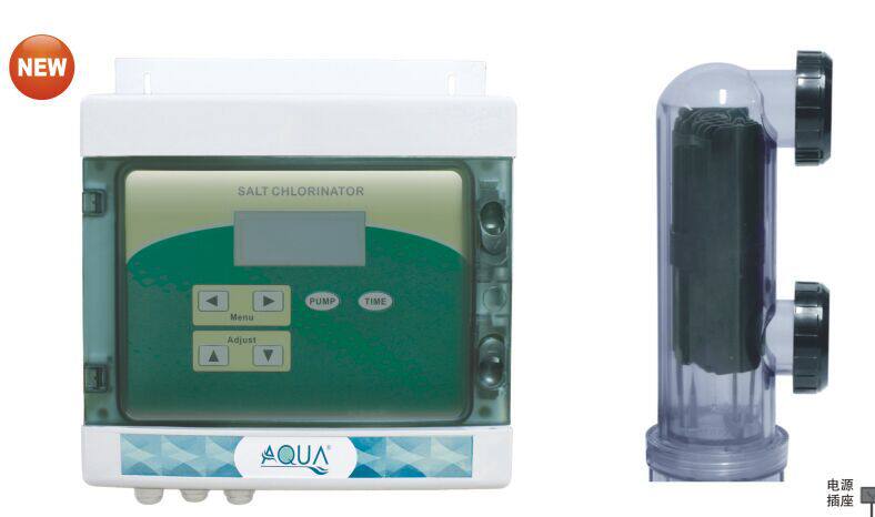 AQUA爱克泳池盐加氯器盐氯发生器泳池消毒设备QSS5050g/h