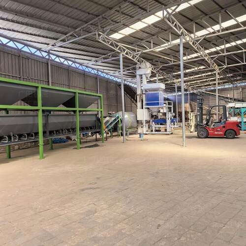 B释滚筒搅包拌缓掺混加工设B备489952多元素配料装成套生产线