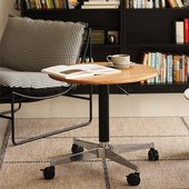 浮生记边几沙发边几小圆桌子床边桌升降岩板小茶几咖啡桌