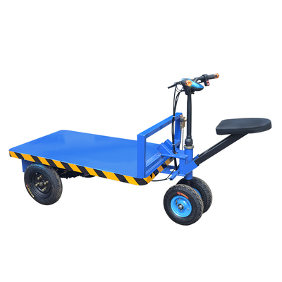 金盛农用倒骑驴电动平板搬运车大棚果园电动三轮运输车库拉货车