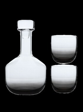 样板间酒柜酒具威士忌杯售楼处水吧台创意玻璃酒具饰品