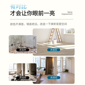 德爱威防潮抗碱合乳胶漆室内环保自刷涂料内水性油漆