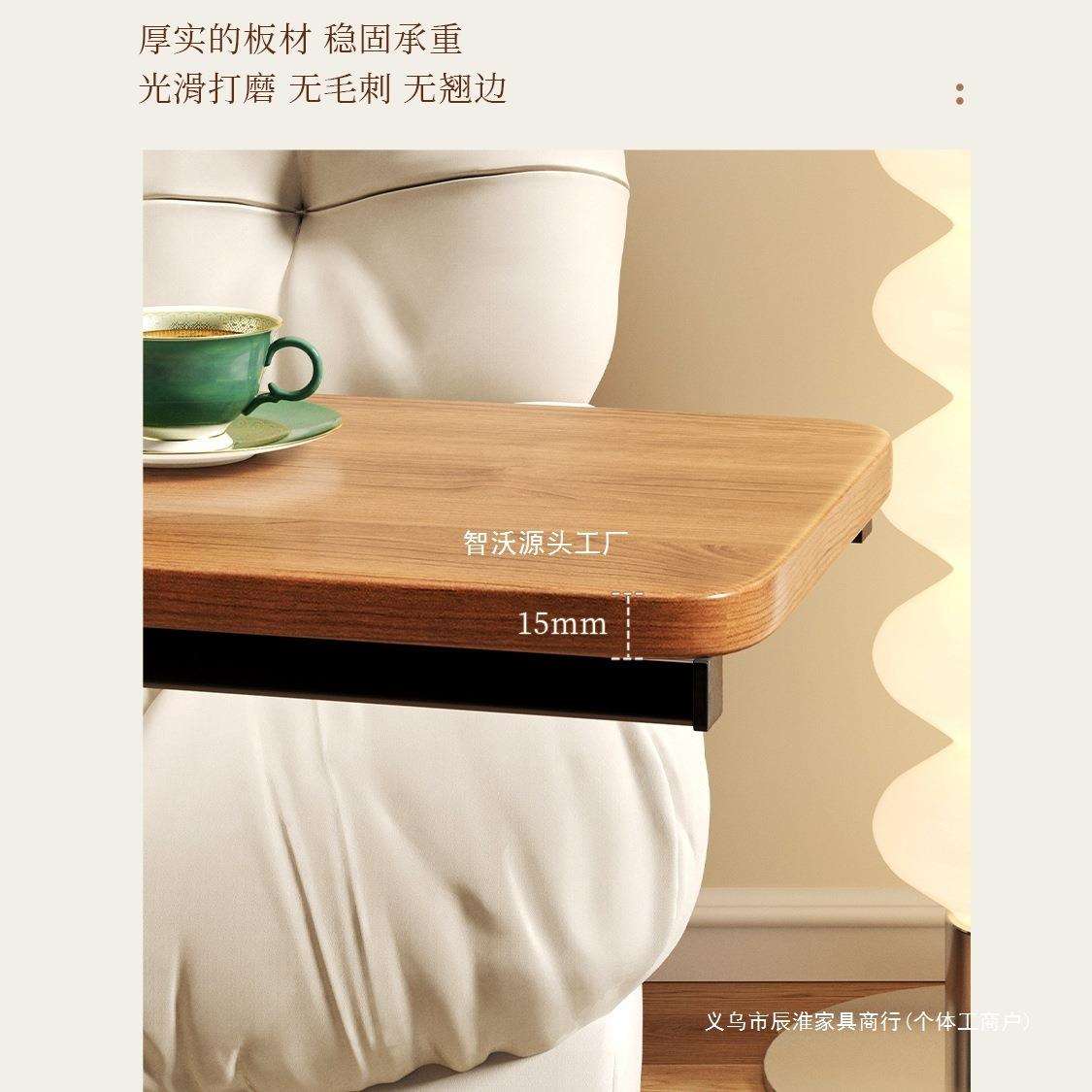 可移动小茶几小桌子家用客厅置物架简约小推车沙发边几床头侧边柜