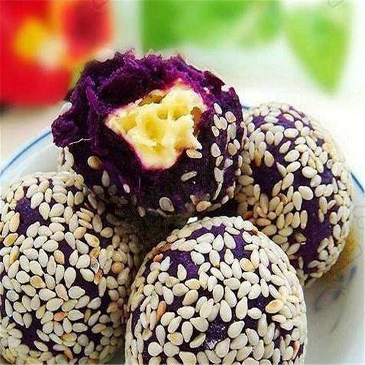 燕麦紫薯球机器 脆皮糖糕机器 糯米糍粑机器 彬康厂家直供