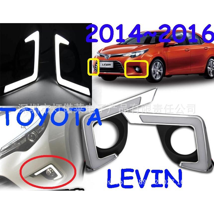 2014~2016雷凌日行灯雾灯大灯前照灯 Levin雷菱 雷棱