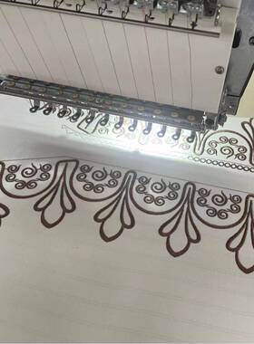 汉全自动单头花帽机绣旗袍绣家纺床品绣服刺绣绣GX1201机绣机