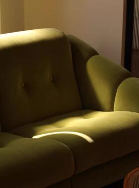 26770美式简极热简用客厅双三人布艺组合家约现代小户型单人休闲