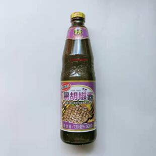 泰国原官装潘泰诺华星BQA牌黑胡酱椒730ml胡椒牛排意面黑酱方旗舰
