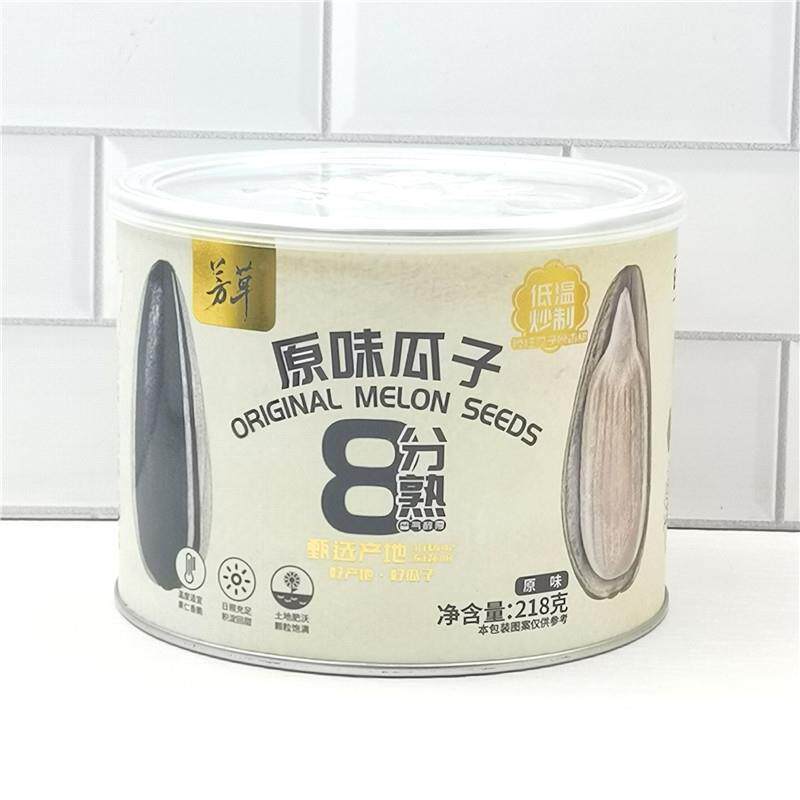 陈瓜子23新货 芳2草原味古法陈皮牙签瓜子皮218g/罐大颗0FPV粒葵