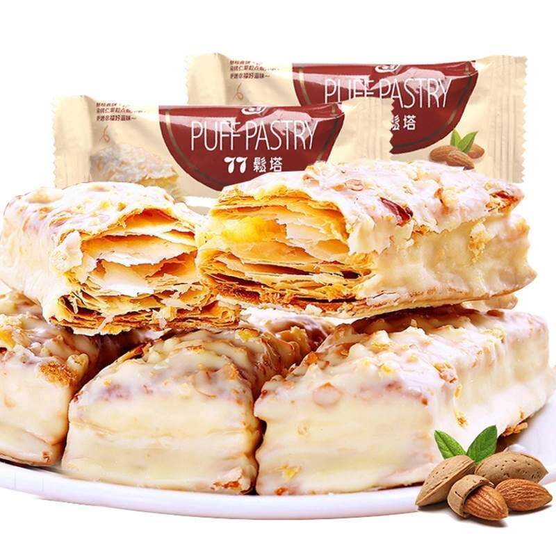 松塔千酥饼层干装早餐单独小包解馋过年CQM小货小零食休闲食品吃
