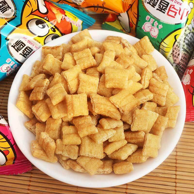 小马酥膨VUK化食品零食小怀卖部香酥多口味儿8童7009年代旧0零食