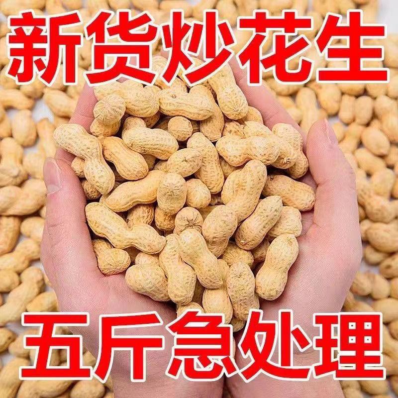 人工现炒现发【新客特价】铁锅柴火炒花生足斤足两不加干燥剂花生
