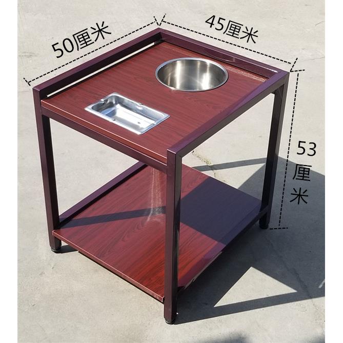 麻将机小茶几茶水架棋牌室茶楼角几边几专用茶水台置物架小桌配件