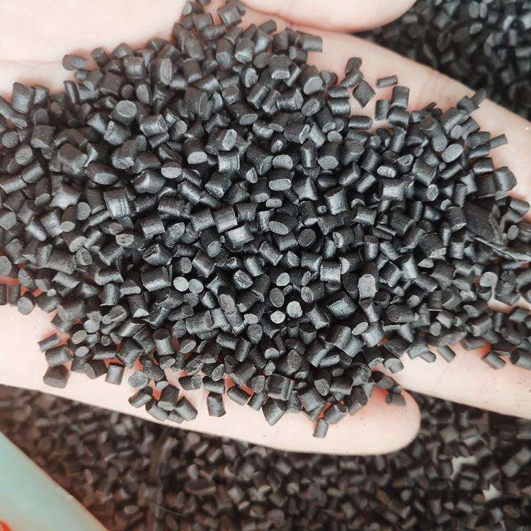 eva发泡颗粒厂家直销eva塑料颗粒黑色过滤网80目再生塑料黑色颗粒