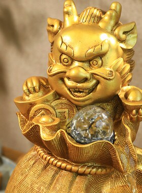 汉韵堂桌面流水新家居室内客厅办公室循环水景观新居礼品
