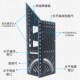 铝合金角尺 止点规度9度过线角度尺子 三维木工止型定规