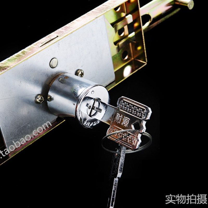 卷帘门防撬地勾锁 原厂地钩锁 尺通用财源奥德铁狗黑狗