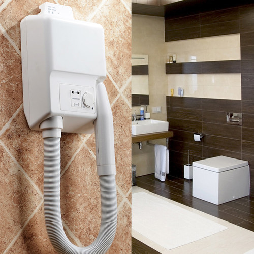 免邮 酒店宾馆浴室挂墙壁挂式电吹风干发器干肤器