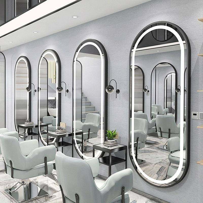 可网红理发店镜台美发店镜子发廊挂墙单面带灯LED剪发镜,节庆用品/礼品,新娘配件,淘宝优惠券,粉丝福利购,淘宝优惠卷