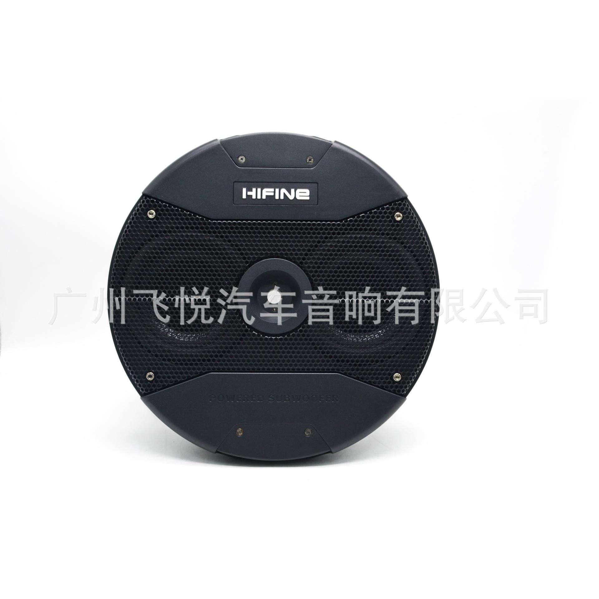 进口音响备胎炮低音炮汽车音响有源重后备箱低音炮HF-K66W
