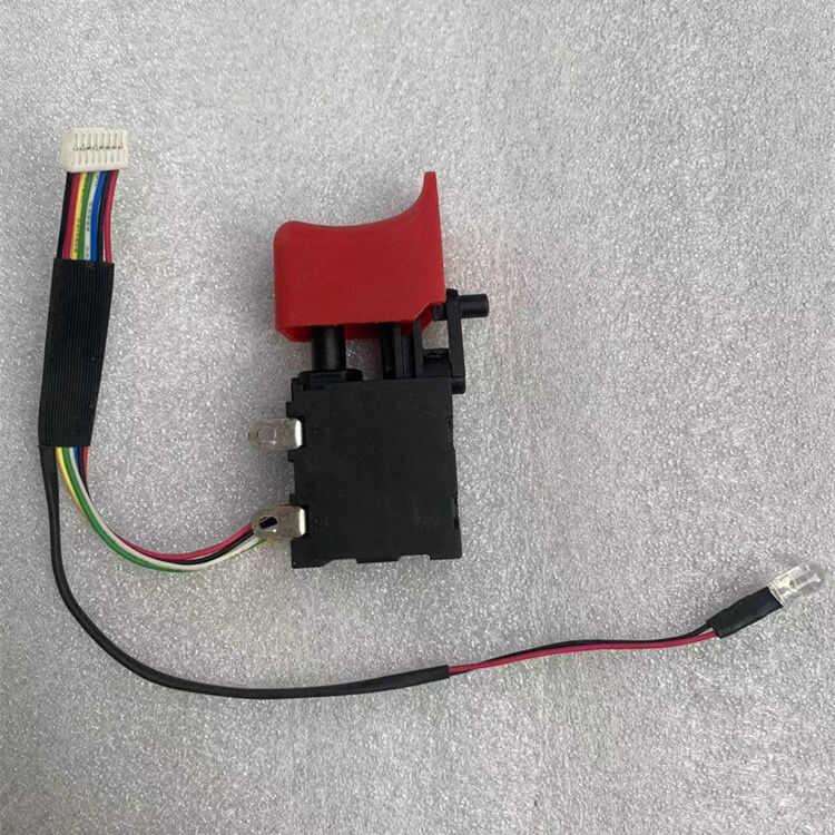 比利得8220/8216无刷充电手钻 电源开关20V电动工具原装配件 老款图片