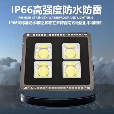 厂家直销LED投光灯户外防水聚光灯广告灯高亮隧道灯7070投光灯