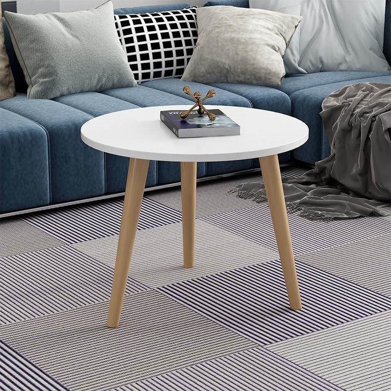 迷你小茶几简约现代飘窗桌子三角圆卧室客厅家用坐地边角几