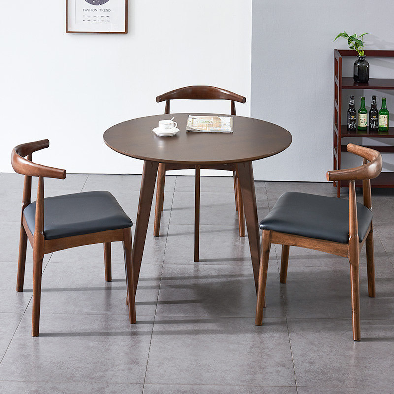 实木阳台茶几休闲桌小户型边几圆形餐桌家用茶桌椅子,住宅家具,阳台桌,淘宝优惠券,粉丝福利购,淘宝优惠卷