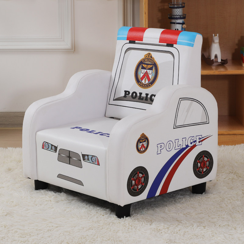 儿童沙发男孩小沙发座椅阅读迷你单人汽车警车凳宝宝爱学坐椅子,住宅家具,儿童沙发,淘宝优惠券,粉丝福利购,淘宝优惠卷