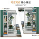 新雕屏风入户装 饰小户型玄关柜座屏经济型客厅