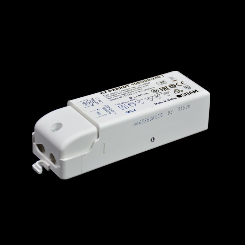 OSRAM欧司朗105W卤素灯电子变压器12V卤钨射灯灯杯灯珠可调光驱动