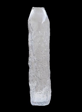 OOOOH侘寂风冰纹玻璃落地大瓶马醉木吊钟枝条水培大号瓶