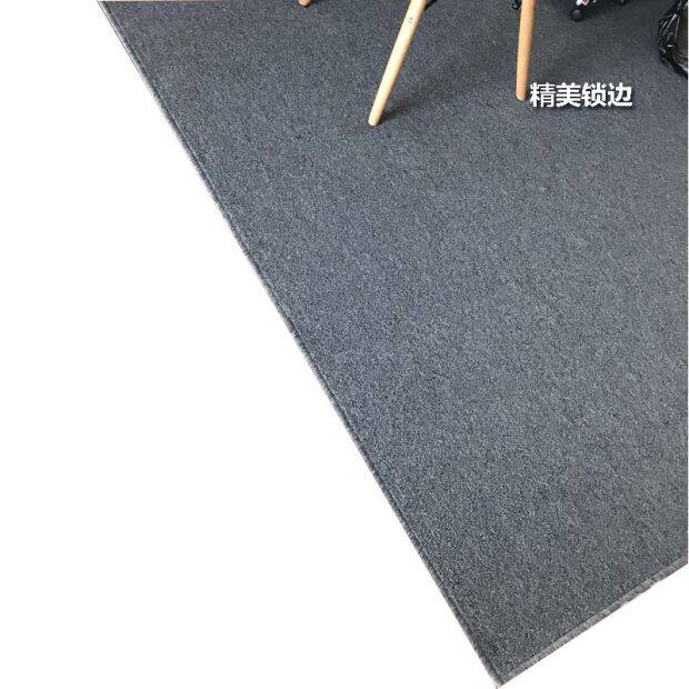 卧室地毯满铺灰色防滑房间大面积床边办公室客厅整铺地垫