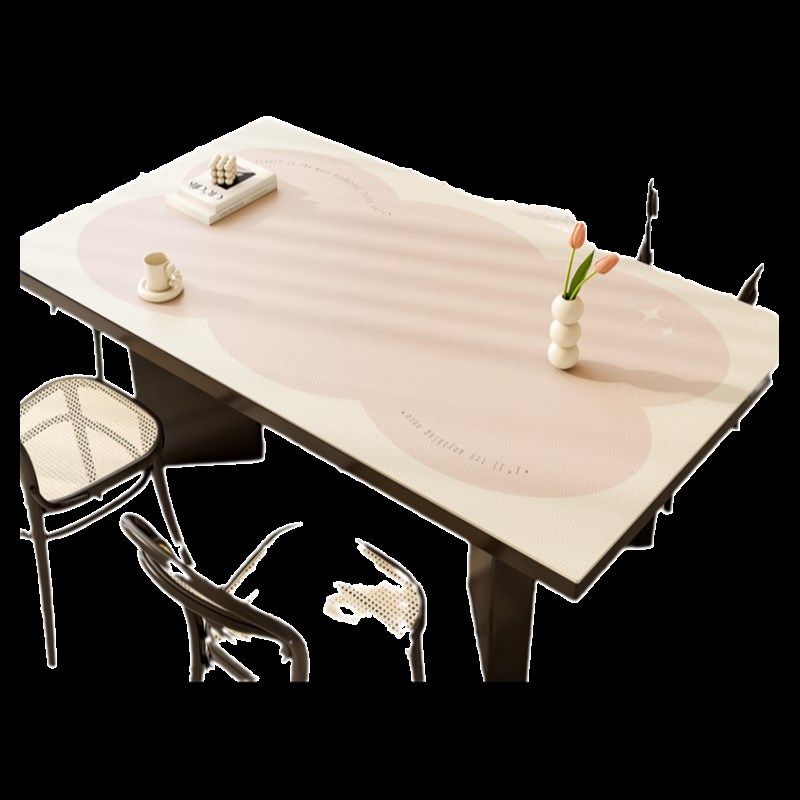 餐桌布防水防油免洗防烫防滑奶油风现代皮革茶几桌垫盖布壁纸,居家布艺,桌布,淘宝优惠券,粉丝福利购,淘宝优惠卷