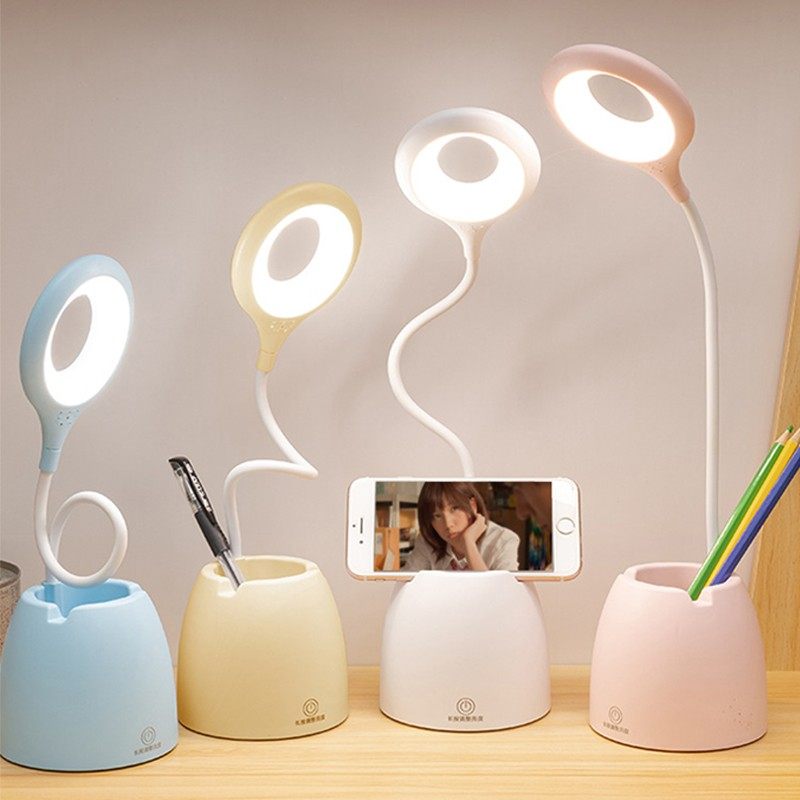 学生台灯护眼充电插电两用宿舍书桌阅读学习笔筒小台灯,家装灯饰光源,阅读台灯(护眼灯/写字灯),淘宝优惠券,粉丝福利购,淘宝优惠卷