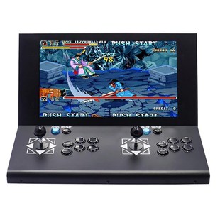 街机家用人摇杆一体台式游戏机投币9寸新款小型带屏幕商用共享