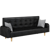 租房沙发客厅皮革沙发床仿皮三沙发沙发床两用