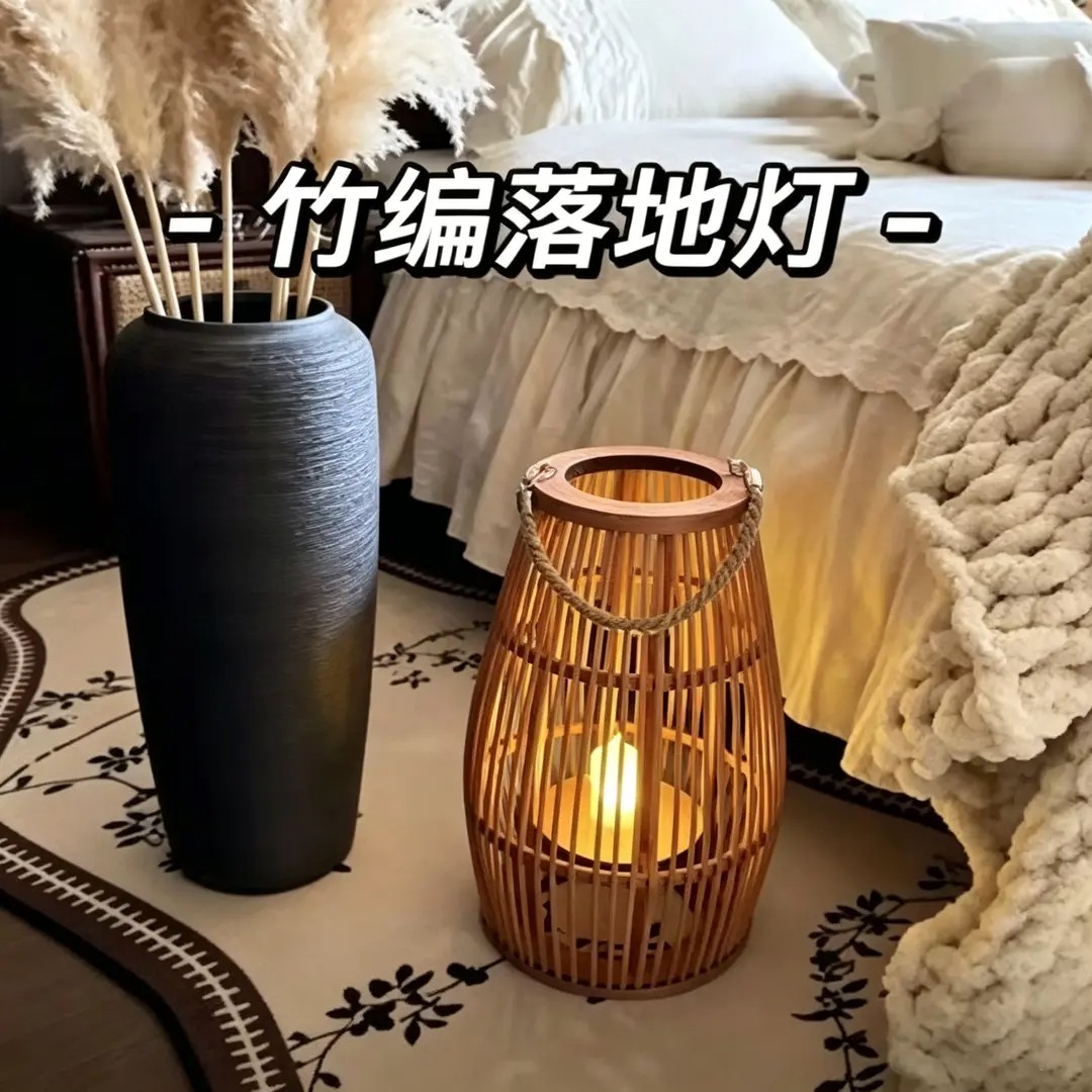 新中式落地灯侘寂风落地灯